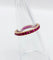 Bague 49 Alliance américaine Art déco en or rose 18k aux rubis synthétiques 58 Facettes A05845