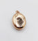 Pendentif Pendentif porte-photo en or rose 18k et argent, perles (circa 1900) 58 Facettes A05863