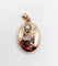 Pendentif Pendentif porte-photo en or rose 18k et argent, perles (circa 1900) 58 Facettes A05863