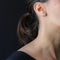Boucles d'oreilles Boucles d'oreilles rectangulaires en or jaune 18 carats et diamants 58 Facettes 21-220B