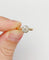 Bague 48.5 Bague marguerite en or jaune 18k et platine avec diamants 58 Facettes A06229