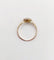 Bague 48.5 Bague marguerite en or jaune 18k et platine avec diamants 58 Facettes A06229