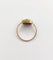 Bague 48.5 Bague Art nouveau Limoges en or 18k avec plaque émaillée 58 Facettes A06430