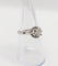 Bague 52.5 Bague solitaire Art déco en platine et diamant taille ancienne 0,80 carat 58 Facettes A06282