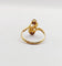 Bague 53 Bague toi et moi antique en or 18k et diamants taille rose 58 Facettes A06396