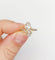 Bague 53 Bague toi et moi antique en or 18k et diamants taille rose 58 Facettes A06396