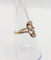 Bague 53 Bague toi et moi antique en or 18k et diamants taille rose 58 Facettes A06396
