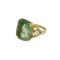 Bague 53 Le Jardin - Bague en or jaune et blanc, émeraude et diamants 58 Facettes LP1503/