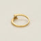 Bague 53 Bague Toi et Moi en or jaune avec diamant 58 Facettes LP1419/