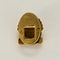 Cartier - Boutonnière coquillage en or jaune et émeraude 58 Facettes LP1489/