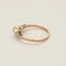 Bague 57 Bague Art nouveau en or rose 585 et argent, perle et diamants 58 Facettes LP1407/