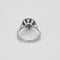 Bague 49 Bague feuille perlée en or blanc 18 carats, perle et diamants 58 Facettes LP1504/