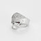 Bague 57 DE GRALIE Insoumise - Bague Rock’n’Roll en or blanc, diamants et rubis 58 Facettes LP1428/
