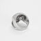 Bague 57 DE GRALIE Insoumise - Bague Rock’n’Roll en or blanc, diamants et rubis 58 Facettes LP1428/
