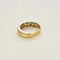 Bague 53 Bague deux ors 18 carats pavée de diamants 58 Facettes LP1416/