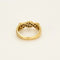 Bague 54 Bague tressée en or jaune sertie de diamants 58 Facettes LP1455/