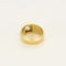 Bague 54 Chevalière - Bague jonc bombé en or jaune et diamant coussin 58 Facettes LP1399/