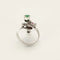 Bague 54 L'Esmeralda - Bague en or blanc avec diamants, émeraudes et tourmaline 58 Facettes LP1212/12