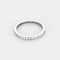 Bague 53 Mauboussin - Alliance en or blanc avec diamants 58 Facettes LP1442/