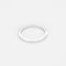 Bague 52 Alliance diamantée en or blanc 750 sertie de diamants 58 Facettes LP1382/