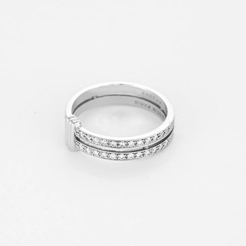 Bague 57 Mauboussin - Bague en or blanc 750 et diamants 58 Facettes LP1440/
