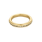 Bague 53.5 Alliance - Bague en or jaune sertie de 18 diamants 58 Facettes LP1493/