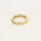 Bague 53.5 Alliance - Bague en or jaune sertie de 18 diamants 58 Facettes LP1493/