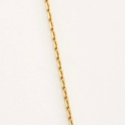 Collier Collier cœur facetté en or jaune 750 avec citrine, onyx et quartz rose 58 Facettes LP1456/