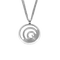 Collier Chopard Happy Spirit - Collier en or blanc 750 avec diamant mobile 58 Facettes LP1453/