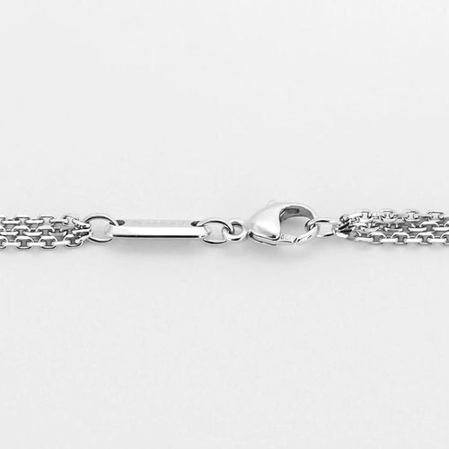 Collier Chopard Happy Spirit - Collier en or blanc 750 avec diamant mobile 58 Facettes LP1453/