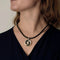 Collier BVLGARI Illusion Ying Yang - Collier en or blanc 750 et onyx 58 Facettes LP1449/