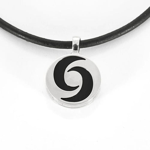 Collier BVLGARI Illusion Ying Yang - Collier en or blanc 750 et onyx 58 Facettes LP1449/