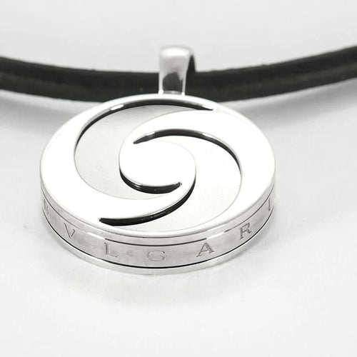 Collier BVLGARI Illusion Ying Yang - Collier en or blanc 750 et onyx 58 Facettes LP1449/