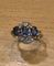 Bague 58.5 Bague Ciel Diamanté en or jaune 18K, saphirs et diamants 58 Facettes LP458/10