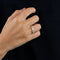Bague 55.5 Alliance - Bague en or jaune sertie de diamants 58 Facettes LP677/12
