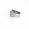 Bague 59 L'Entrelacée - Bague en or blanc avec diamants 58 Facettes LP31/12