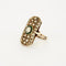 Bague 52 La Marquise Royale - Bague en or blanc et diamants, émeraudes 58 Facettes LP706/12