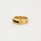 Bague 53 Alliance éternité - Bague en or jaune 750 sertie de saphirs 58 Facettes LP622/15