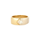 Bague 60 Bague deux ors en or jaune et or blanc avec diamant 58 Facettes LP765/12
