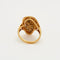 Bague 52 Bague en or jaune 18 carats sertie de diamants 58 Facettes LP464/10