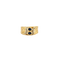 Bague 53 Bague en or jaune 750 avec saphirs et diamants 58 Facettes LP35/10