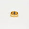 Bague 53 Bague en or jaune 750 avec saphirs et diamants 58 Facettes LP35/10