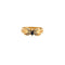 Bague 54 Bague marquise en or jaune 18 carats, saphir et diamants 58 Facettes LP36/12
