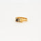 Bague 54 Bague marquise en or jaune 18 carats, saphir et diamants 58 Facettes LP36/12