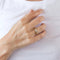 Bague 51 Solitaire - Bague en or jaune 750/1000 et diamants 58 Facettes LP593/10