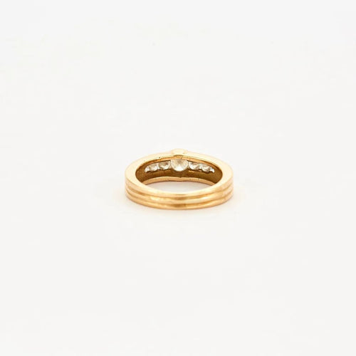 Bague 51 Solitaire - Bague en or jaune 750/1000 et diamants 58 Facettes LP593/10