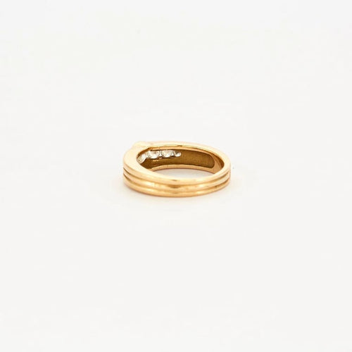 Bague 51 Solitaire - Bague en or jaune 750/1000 et diamants 58 Facettes LP593/10