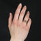 Bague 51 Bague ceinture filigranée ancienne en or jaune 18 carats 58 Facettes 23-080A
