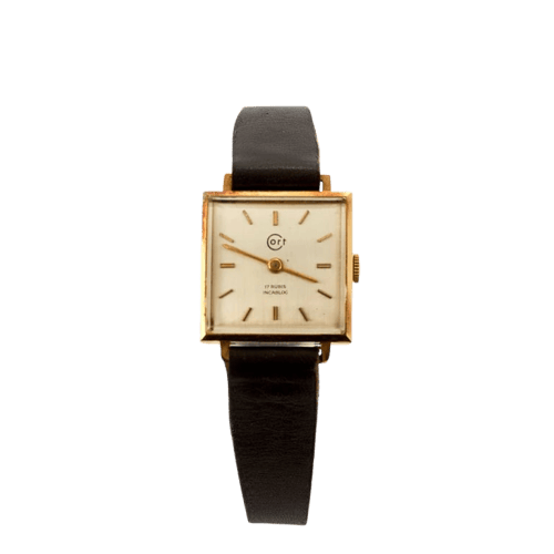 Montre VIC ORT - Montre femme en or jaune 750 58 Facettes LP894/7
