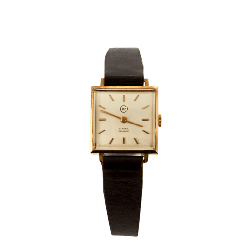 Montre VIC ORT - Montre femme en or jaune 750 58 Facettes LP894/7